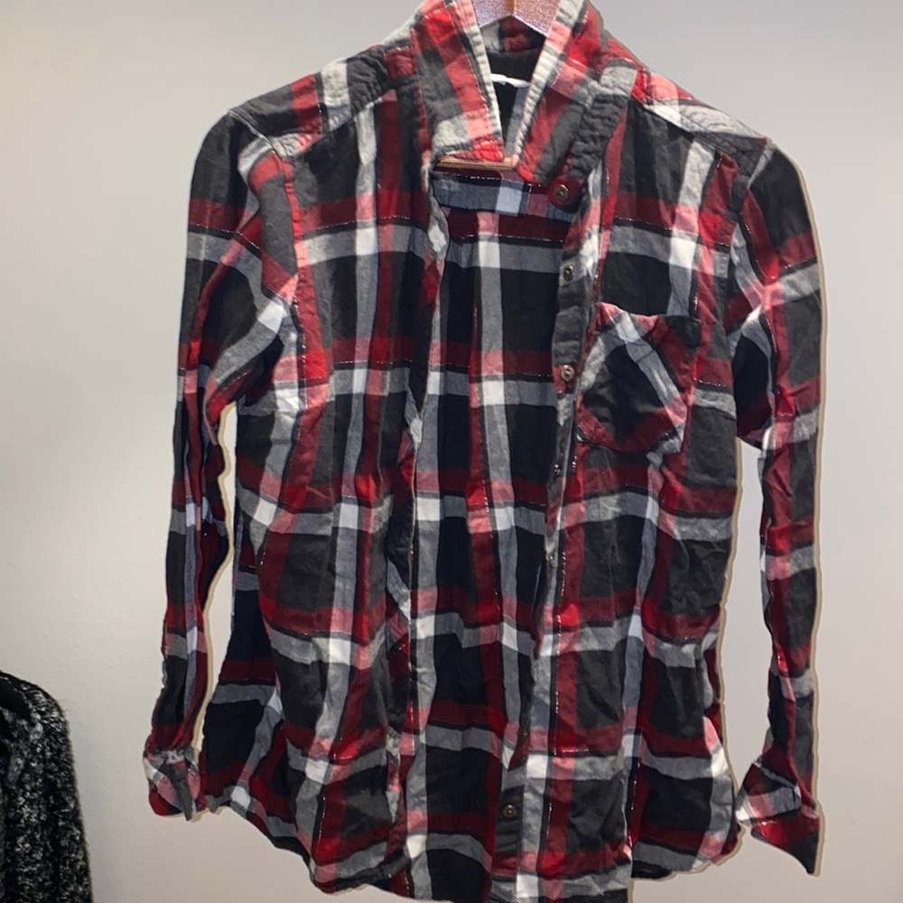 Sonoma Plaid Button Up Shirt